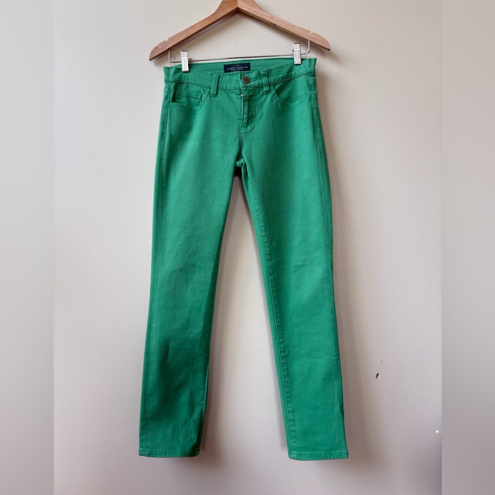 Ralph Lauren Vibrant Green Straight Leg Jeans - Size 4